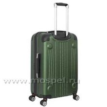 Wenger Зеленый пластковый чемодан среднего размера Ridge