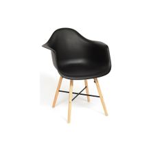 Tetchair Кресло CINDY (EAMES) (mod. 919), черный black with natural legs