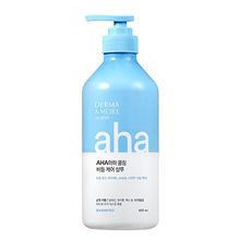 Шампунь против перхоти для чувствительной кожи головы с AHA кислотами KeraSys Derma & More Cooling Dandruff Care Shampoo 600мл