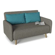 Смарт Диван-кровать трансформер Cardiff 2 улитка Grey