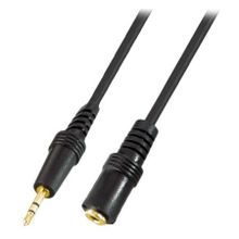 Адаптер 2.5 stereo plug -> 3.5 stereo jack, 0.3 м, позолоченный, Premier (2-003G)