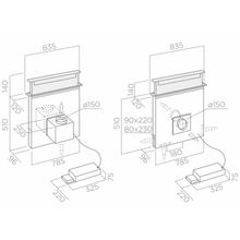 ELICA PANDORA BL F 90
