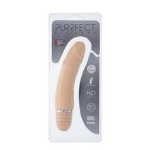 Dream Toys Телесный силиконовый вибратор PURRFECT SILICONE VIBRATOR 6INCH FLESH - 15 см.