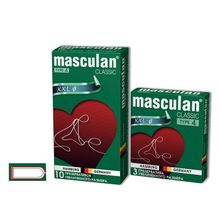 Презервативы Masculan Classic 4 увеличенного размера XXL 10 шт