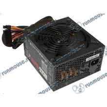 Блок питания 850Вт Aerocool "HIGGS Modular 850W" ATX12V V2.4 (20 24+4 8+6 8pin, вентилятор d140мм) + кабель питания EURO (ret) [142302]