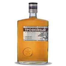 Коньяк Трофейный, 0.500 л., 40.0%, 5 лет, фляга, 12