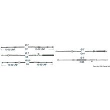 Osculati Engine control cable C14 20, 45.014.20