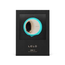 Аквамариновый клиторальный стимулятор Lelo Ora 3