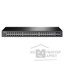 TP-Link SMB TP-Link T1600G-52TS JetStream 48-портовый гигабитный Smart коммутатор с 4 SFP-слотами SMB