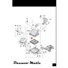 Фильтр воздушный OEM (Matiz 0.8 new)