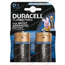 Батарейка Duracell LR20 (D) (1,5V) Turbo Max блист-2