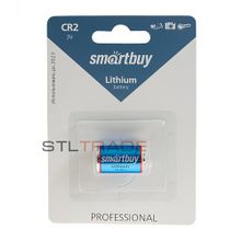 литиевый элемент питания SmartBuy CR2 SBBL-2-1B,1шт. в блистере