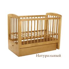 Кроватка детская Кубаньлесстрой Ромашка АБ 16.2 с ящиком