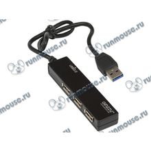 Разветвитель 3 порта USB2.0 + 1 порт USB3.0 Ginzzu "GR-334UB", внешн. (ret) [140789]