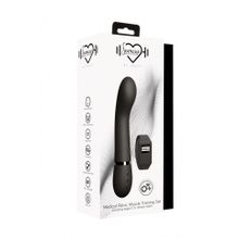 Черный вибромассажер Kegel G - 20 см. (224690)