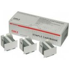 Скрепки для полуавтоматического степлера (Staple Cartridge) для OKI MC760, MC770, MC780, MC853, MC873, MB760, MB770 (2 упак. x 1500 шт)