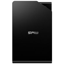 Внешний жесткий диск 1tb silicon power stream s03, 2.5", usb 3.0, Черный (siliconpower) sp010tbphds03s3k