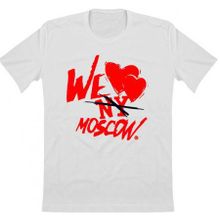 Футболка We love Moscow