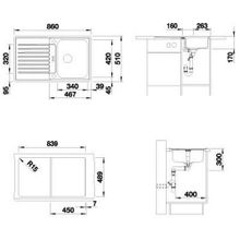 BLANCO CLASSIC PRO 45 S-IF