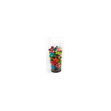 Цветы бумажные для скрапбукинга Essentials - Strawberry Kisses, размер 3-4 см, 50 цветочков, Prima