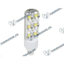 Лампа светодиодная FlexLED "CL-PL-6W", G24d-2, 6Вт, холодный белый [106221]
