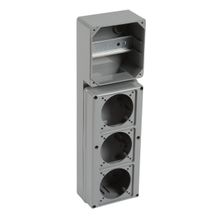 P17 Осн.щит.5мод. для 1 лиц.пан. 280х125 IP66 | код 057707 | Legrand