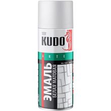 Kudo Arte Gloss Finish 3P Technology 520 мл белая матовая