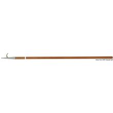 Osculati SS wood boat hook 260 cm, 34.459.09