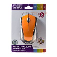 Проводная мышь CBR CM 101 silver, 1200 dpi