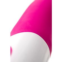 Розовый вибратор A-Toys Mika - 19,8 см. Розовый