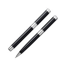 Подарочный набор ручек Nocturne Duo, серебристый