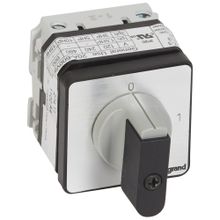 Выключатель - положение вкл откл - PR 21 - 2П - 2 контакта - крепление на дверце | код 027411 | Legrand