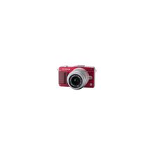Olympus PhotoCamera  Pen E-PM2 red silver 16.1Mpix EZ-M 14-42II R 3" 1080i SDHC Ком-т с BCL1580Li-Ion