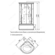 Luxus Душевая кабина Luxus T11A