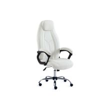 Tetchair Кресло BOSS (хром), белый