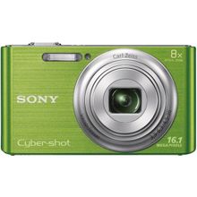 Фотоаппарат Sony Cyber-shot DSC-W730 зеленый розовый