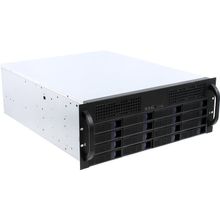 Корпус   Server Case 4U Procase   ES416-SATA3-B-0   Black  16xHotSwapSAS SATA,  ATX,  без БП