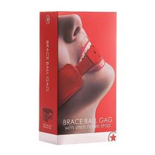 Кляп Brace Balll Red Красный