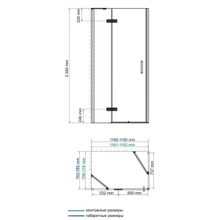 WasserKRAFT Душевой уголок Aller 10H06LB