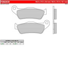 FERODO Тормозные колодки FERODO FDB2039P