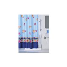 Штора для ванной комнаты Bohemia Flowers (blue) Milardo SCMI052P