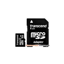 Карта памяти MicroSDHC 8GB Transcend Class6 (TS8GUSDHC6)