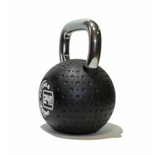 Original FitTools Гиря 24 кг с хромированной ручкой полиуретановая (CPU) OFT FT-KB-CPU-24