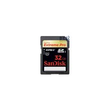 Карта памяти SD 32Gb SanDisk Extreme Pro SDSDXXG-032G-GN4IN