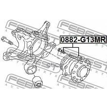 Ступица Колеса | Зад Прав Лев | Subaru Impreza Xv G33 2011-2016 Febest арт. 0882G13MR