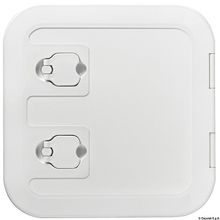 Osculati White locker w lid 285 x 285 mm L-front, 20.316.00