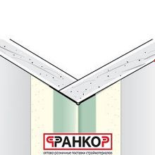 Металлический уголок на бумажной основе для внешних углов B1XWEL 3,05м. (50 шт уп) Sheetrock USG