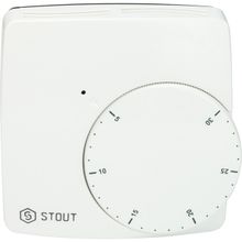 Проводной электронный термостат Stout WFHT-BASIC, 220 В