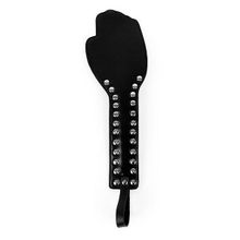 Bior toys Черная шлепалка-рука с металлическими заклепками - 29 см.