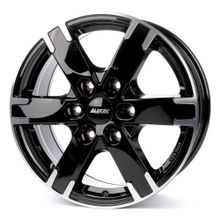 Колесные диски Alutec Titan 7,5R17 6*139,7 ET55 d93,1 Diamond Black Front Polished [TIT75755FR13-1]